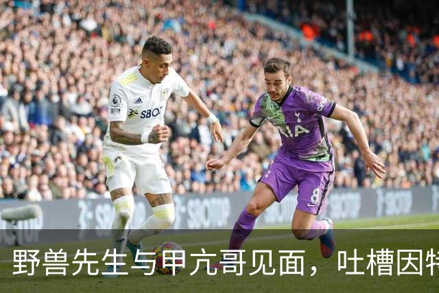 野兽先生与甲亢哥见面，吐槽因特朗普交通拥堵没看见他的开场秀